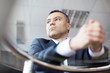 Calm businessman