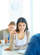 Girl at lesson