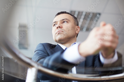 Photo: Calm businessman Calm businessman