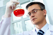 Chemist at work