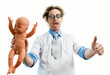 Funny pediatrician