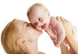 Mother with baby