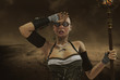 Apocalypse Steampunk Frau