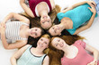 Photo: Girlfriends lying Girlfriends lying