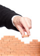 Photo: another brick in the wall another brick in the wall
