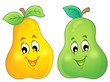Vektor: Image with pear theme 3 Image with pear theme 3