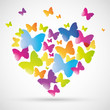 Butterflies heart