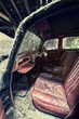 inside old car