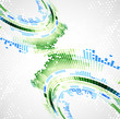 Abstract technology background. Vector
