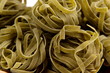 A background of tagliatelle paglia e fieno