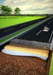 Asphalt Road Structure With La...