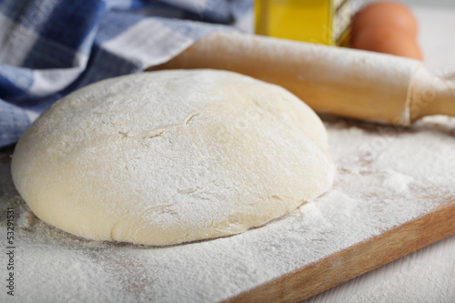 Photo: Leavened dough Leavened dough