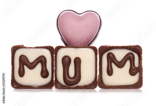 Photo: love mum chocolates love mum chocolates