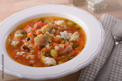 Photo: Fish soup Fish soup