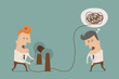 Business man management  , eps10 vector format