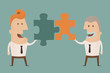 Business man connection  , eps10 vector format