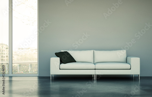 Illustration: modernes Sofa modernes Sofa