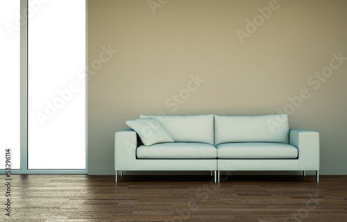 Illustration: modernes Sofa modernes Sofa