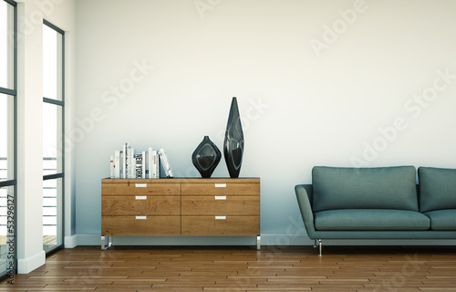 Illustration: modernes Sofa modernes Sofa