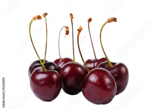 Photo: Several sweet cherries Several sweet cherries