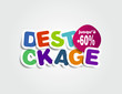 Vector: destockage destockage