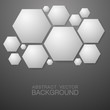 hexagon shape abstract background illustration