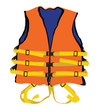 orange life jacket