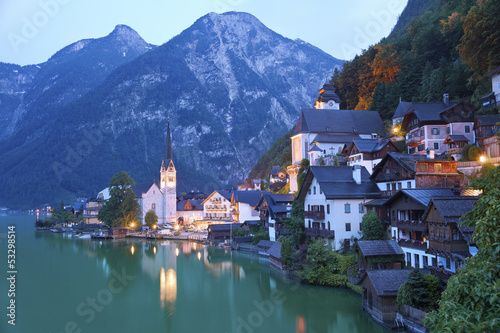Photo: Hallstatt, Austria. Hallstatt, Austria.