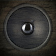 Speaker in black wall wood texture
