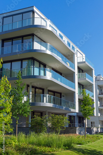 Photo: Beautiful apartment house Beautiful apartment house