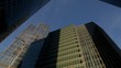 panorama of group skyscrapers