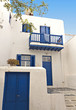 Traditional houses at Mykonos island in Greece