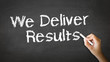 Photo: We deliver Results Chalk Illustration We deliver Results Chalk Illustration