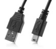 two of black usb plugs