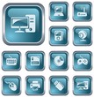 Hardware button set