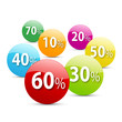 Vector discount background