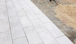 Unfinished outdoor paving stone