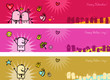 Vecteur : banners for Valentine, Mothers & Fathers banners for Valentine, Mothers & Fathers