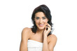 Portrait of a beautiful woman smiling