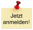 Jetzt anmelden!