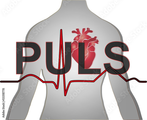 Vector: Puls Herz Medizin Hintergrund Puls Herz Medizin Hintergrund