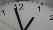 A detail shot of a clock