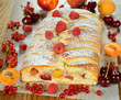 Pie with berries