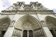 Details of Notre-Dame de Paris, France