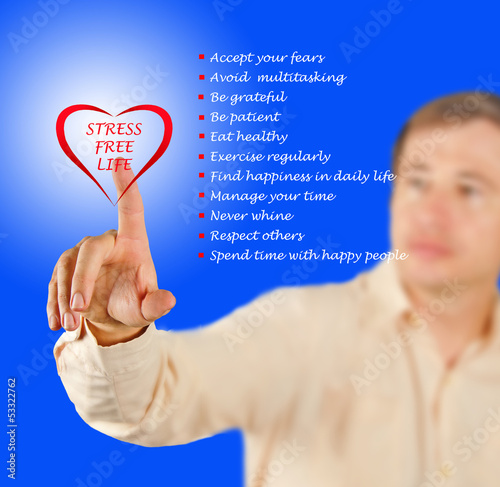 Photo: Stress free lifestyle tips Stress free lifestyle tips