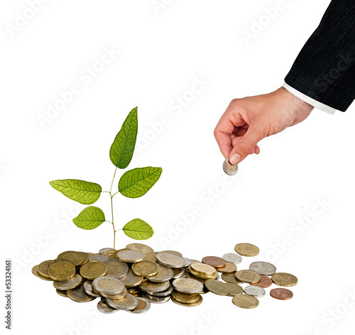 Photo: Investment to green business Investment to green business