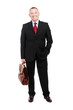 Senior businessman full length
