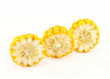 Corn isolated on white background