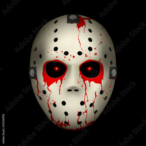 Vector: Hockey mask Hockey mask
