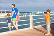 Photo: Family outdoors Family outdoors